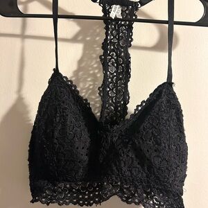 Mudd Elegant Black Lace Bralette